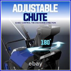 Snow Joe IONMAX 24V Cordless Snow Blower with Electric Engine, 24V-X2-SB18-GO