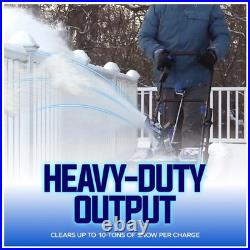 Snow Joe IONMAX 24V Cordless Snow Blower with Electric Engine (Open Box)