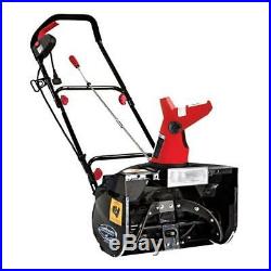 Snow Joe Red Electric Snow Thrower 18-Inch 13.5-Amp Certified Refurbished