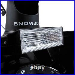 Snow Joe SJ623E Electric Single Stage Snow Thrower, 18-Inch, 15 Amp Headlight