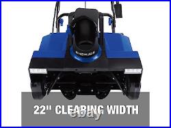 Snow Joe SJ627E Electric Walk-Behind Snow Blower Dual LED Lights, 22-inch New Snow Joe SJ627E Electric Walk-Behind Snow Blower Dual LED Lights, 22-inch New