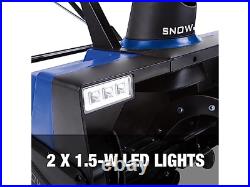 Snow Joe SJ627E Electric Walk-Behind Snow Blower Dual LED Lights, 22-inch New Snow Joe SJ627E Electric Walk-Behind Snow Blower Dual LED Lights, 22-inch New