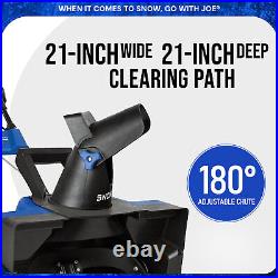 Snow Joe Ultra 21 Inch 15 Amp Electric Snow Thrower with 4 Blade (Open Box) Snow Joe Ultra 21 Inch 15 Amp Electric Snow Thrower with 4 Blade (Open Box)