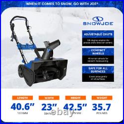 Snow Joe Ultra 21 Inch 15 Amp Electric Snow Thrower with 4 Blade (Open Box) Snow Joe Ultra 21 Inch 15 Amp Electric Snow Thrower with 4 Blade (Open Box)