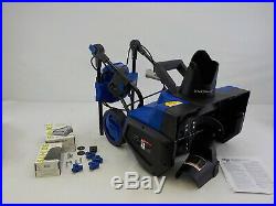 Snow Joe iON21SB-PRO Cordless 21 Snow Blower, 5Ah 40V Battery, Brushless