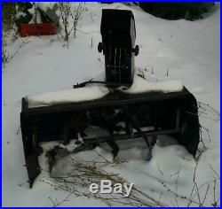 Snow blower attachment Ber-Vac JD 1040 / 2040 40 Gas 2 Stage USED