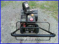 Snow blower yard machines 22'