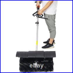 Snow sweeper GASOLINE POWERED BROOM SWEEPER, 52CC 2 STROKE, BROOM BRUSH 21x10
