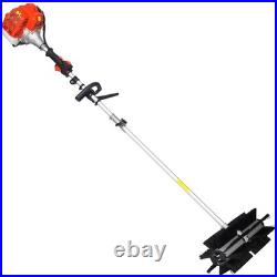 Snow sweeper Gasoline Powered Broom Sweeper, 52cc 2 Stroke, Broom Brush 24x9 EPA