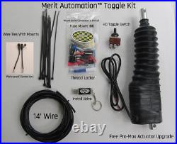 Snowblower Chute Actuator Controls Snow blowing Trajectory for Deere 47 54 60