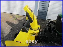 Snowblower Chute Actuator Controls Snow blowing Trajectory for Deere 47 54 60
