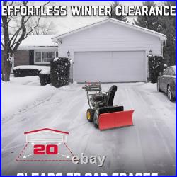 Snowplow Kit Blade & Hardware 22-32 2/3 Stage Snow Blower Attachment Universal Snowplow Kit Blade & Hardware 22-32 2/3 Stage Snow Blower Attachment Universal