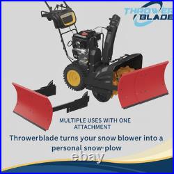 Snowplow Kit Blade & Hardware 22-32 2/3 Stage Snow Blower Attachment Universal Snowplow Kit Blade & Hardware 22-32 2/3 Stage Snow Blower Attachment Universal