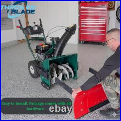 Snowplow Kit Blade & Hardware 22-32 2/3 Stage Snow Blower Attachment Universal