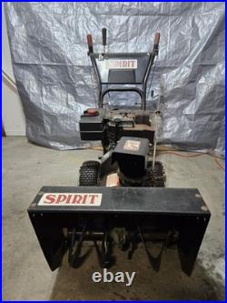 Spirit 825 Two Stage Gasoline Snow Blower 25in Black Metal Model A2580-070