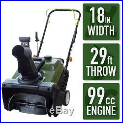 Sportsman Gas Snow Blower 18 in. Single-Stage 210-Degree Adjustable Chute