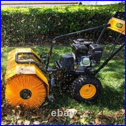 Stark 7.0HP Walk-Behind Power Sweeper 31 Gas Broom Leaves Dirt Snow Stark 7.0HP Walk-Behind Power Sweeper 31 Gas Broom Leaves Dirt Snow