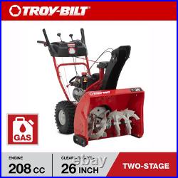 Storm 26 In. 208 Cc Two- Stage Gas Snow Blower with Electric Start Self Propelle Storm 26 In. 208 Cc Two- Stage Gas Snow Blower with Electric Start Self Propelle