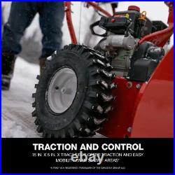 Storm 26 In. 208 Cc Two- Stage Gas Snow Blower with Electric Start Self Propelle Storm 26 In. 208 Cc Two- Stage Gas Snow Blower with Electric Start Self Propelle