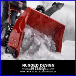 Storm 26 In. 208 Cc Two- Stage Gas Snow Blower with Electric Start Self Propelle Storm 26 In. 208 Cc Two- Stage Gas Snow Blower with Electric Start Self Propelle