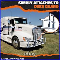 T660 & T680 KW Bumper Guard 2007-2017 Kenworth T660 & T680 Brackets Only