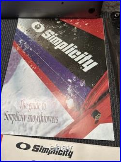 TECUMSEH 8 HP HORIZONTAL SHAFT ENGINE Snow king Simplicity 1693652 Snowblower