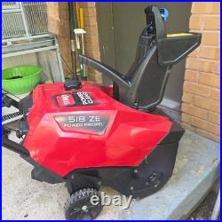 TORO 18 in. (46 cm) Power Clear 518 ZE Electric Start Gas Snowblower 99cc Engine