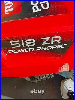 TORO 518 ZR 18 Inch 99cc Gas Snow Blower Self Propelled 38472