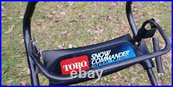 TORO SNOW COMMANDER 7HP R-TEK 24 LARGEST SINGLE STAGE SNOWBLOWER, Preowned TORO SNOW COMMANDER 7HP R-TEK 24 LARGEST SINGLE STAGE SNOWBLOWER, Preowned