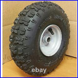 TWO 4.10-4 410-4 4.10x4 410x4 Go Kart Fun Cart Drive Axle TIREs RIMs WHEELs