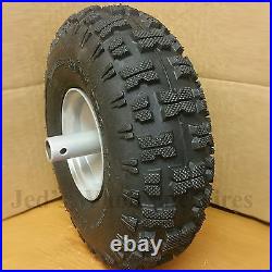 TWO 4.10-4 410-4 4.10x4 410x4 Go Kart Fun Cart Drive Axle TIREs RIMs WHEELs