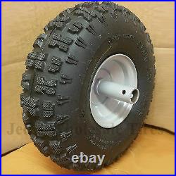 TWO 4.10-4 410-4 4.10x4 410x4 Go Kart Fun Cart Drive Axle TIREs RIMs WHEELs