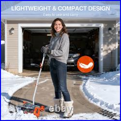 TaskStar Cordless Snow Shovel 40V 16-Inch Battery Powered Snow Thrower Blower