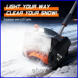 Taskstar 20V Battery 12 Cordless Snow Shovel Electric Snow Blower/Snow Thrower