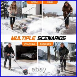 Taskstar 20V Battery 12 Cordless Snow Shovel Electric Snow Blower/Snow Thrower