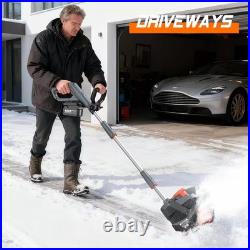 Taskstar 20V Battery 12 Cordless Snow Shovel Electric Snow Blower/Snow Thrower