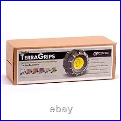 TerraGrips Tire Chains 22 x 9.5-12, 20 x 10-8 Turf Saver ST90003 TerraGrips Tire Chains 22 x 9.5-12, 20 x 10-8 Turf Saver ST90003