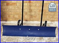 The Snowcaster 30snc 36-inch Bi-directional Wheeled Snow Shovel Pusher. 7.5 X 36 The Snowcaster 30snc 36-inch Bi-directional Wheeled Snow Shovel Pusher. 7.5 X 36