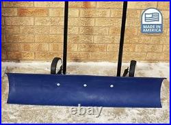 The Snowcaster 30snc 36-inch Bi-directional Wheeled Snow Shovel Pusher. 7.5 X 36 The Snowcaster 30snc 36-inch Bi-directional Wheeled Snow Shovel Pusher. 7.5 X 36