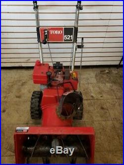 Toro 521 2 Stage Snowblower