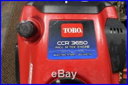 Toro CCR 3650 20in Gas Powered Electric Start Snow Blower