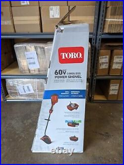 Toro Electric Snow Shovel Battery Cordless 60-Volt 12-Inch Red Tool Only 39909T