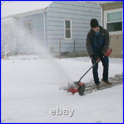 Toro Electric Snow Shovel Battery Cordless 60-Volt 12-Inch Red Tool Only Used