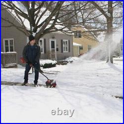 Toro Electric Snow Shovel Battery Cordless 60-Volt 12-Inch Red Tool Only Used