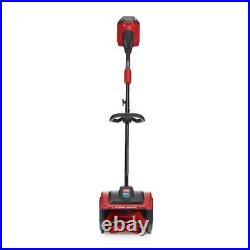 Toro Electric Snow Shovel Battery Cordless 60-Volt 12-Inch Red Tool Only Used