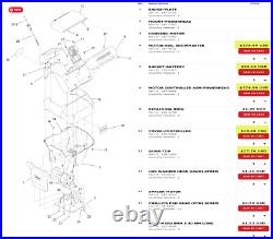 Toro OEM Entire 60V DC Motor Assembly 39924 From NEW Power Max Snow Blower