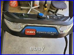 Toro Power Clear 21 39901 60V Brushless Snow Blower Batt & Charger 749.00 Msrp