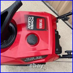 Toro Power Clear 518 ZE 18 in. Single-Stage Gas Snow Blower 38475 Toro Power Clear 518 ZE 18 in. Single-Stage Gas Snow Blower 38475