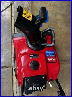 Toro Power Clear 518 ZR Snowblower. NEW CARB, PLUG, WIRE, FRESH OIL