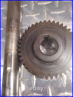 Toro Powershift 828 Snowblower Auger Shaft 62-1531 1 & Worm Gear 138-0696